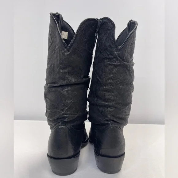 Durango Black Leather Boots (SB5) - Picture 5 of 8
